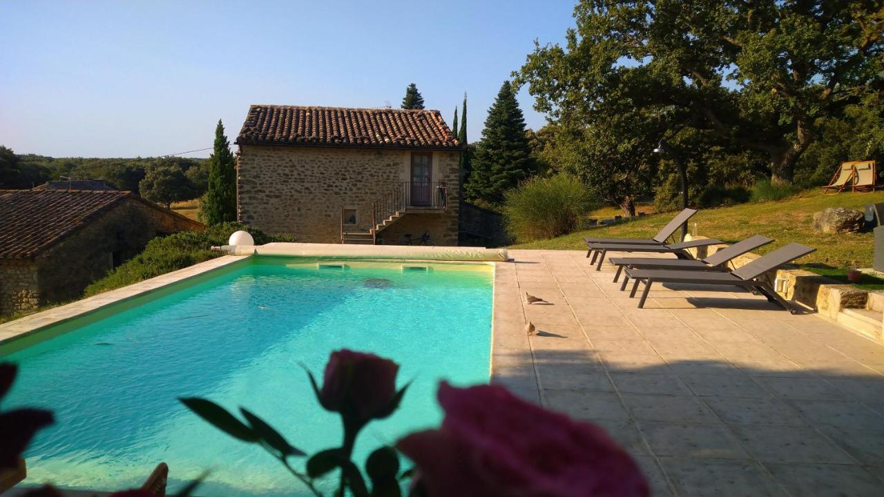 Hotel La Ferme Les Eybrachas Réauville Zewnętrze zdjęcie