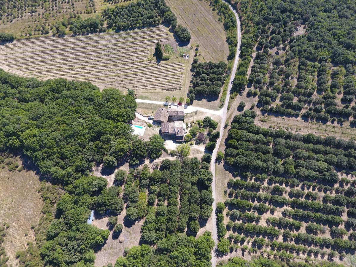 Hotel La Ferme Les Eybrachas Réauville Zewnętrze zdjęcie